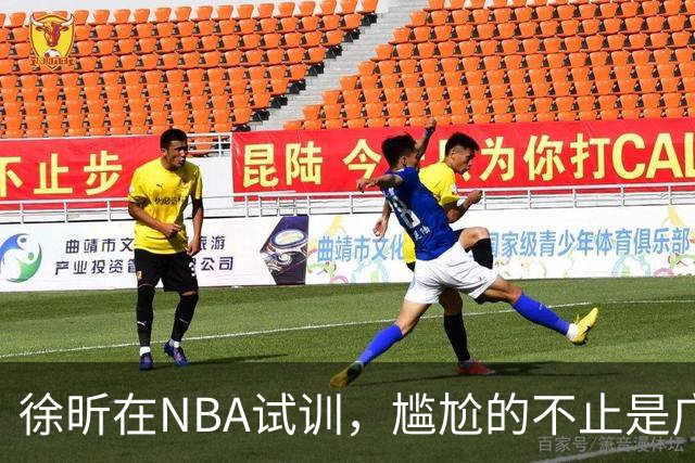 徐昕在NBA试训，尴尬的不止是广东宏远，昔日被杜锋弃用的他，如今在广州队异军突起，挣脱战术枷锁